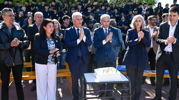 Celebraron el 15° aniversario de la Escuela Técnica N°37