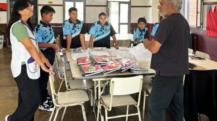 El programa de Apoyo a la Escolaridad Rural llegó al paraje Las Chilcas