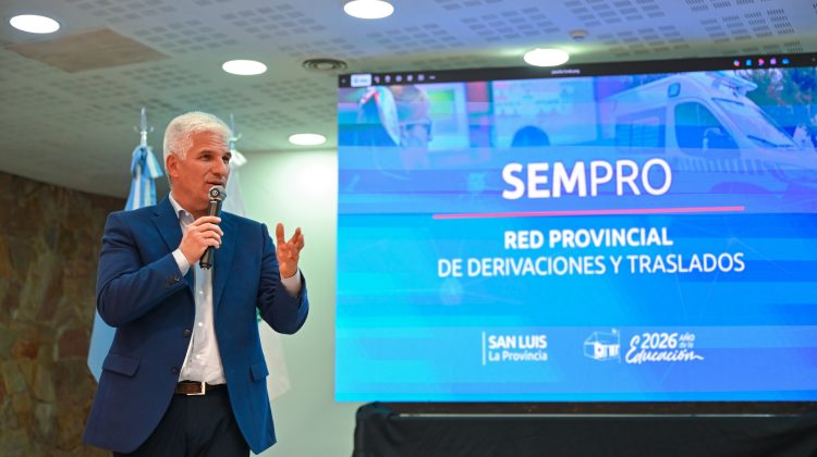 Poggi puso en marcha la Red Provincial de Derivaciones y Traslados