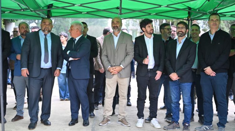 Refaccionaron el acceso a la zona industrial del grupo Disal