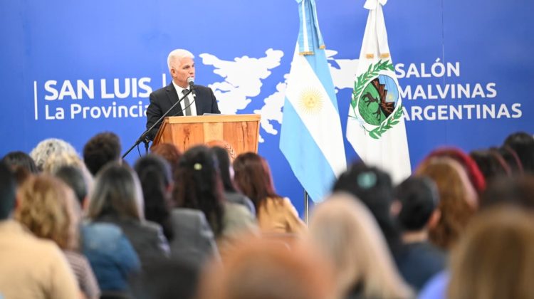 El gobernador Poggi encabezó la apertura de la jornada de formación ‘Habilidades socioemocionales’