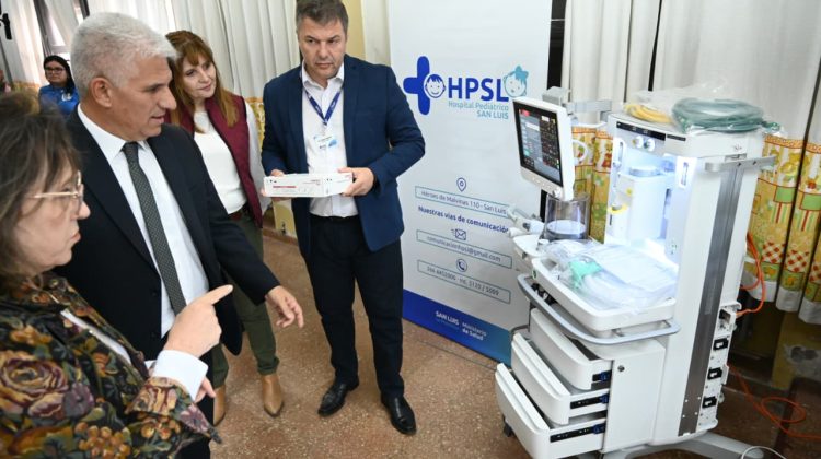 El Gobierno invirtió más de $270 millones en equipamiento para el Hospital Pediátrico