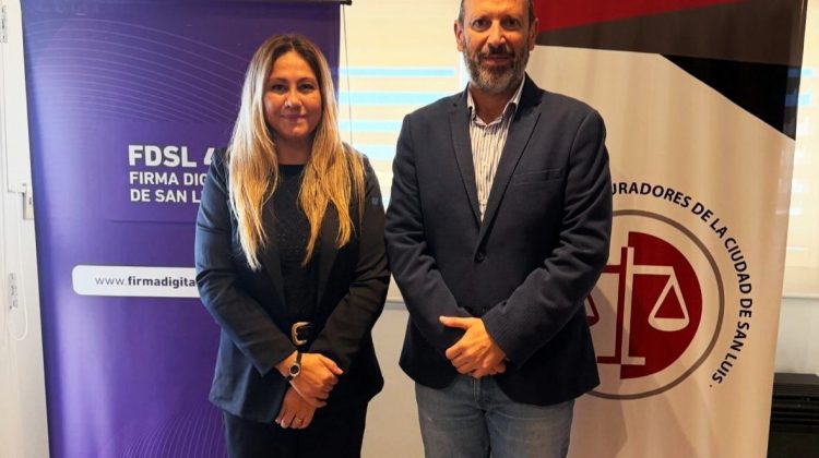 Firma Digital renovó su acuerdo con el Colegio de Abogados y Procuradores de San Luis