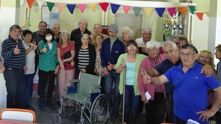 A partir de la cercanía con los centros de jubilados, se brindan respuestas a sus necesidades