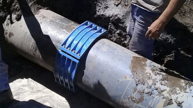 Informaron que habrá un corte de agua cruda en el acueducto del Parque Industrial Sur