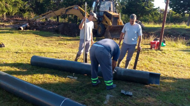 Realizaron una reparación en una derivación del acueducto de Río Grande que abastece a La Florida