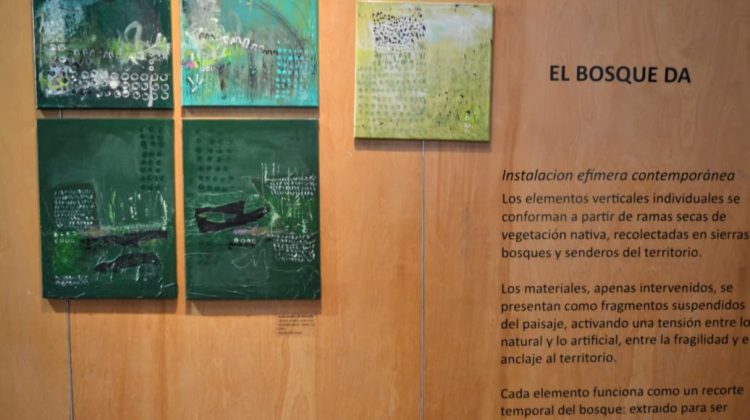 Permanece abierta la exposición ‘El bosque da’ en la Casa del Poeta