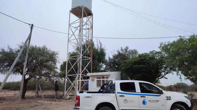 Realizaron mantenimiento integral en las plantas cloradoras de Nogolí