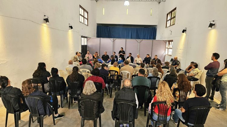 Seguridad impulsa foros comunitarios en toda la provincia