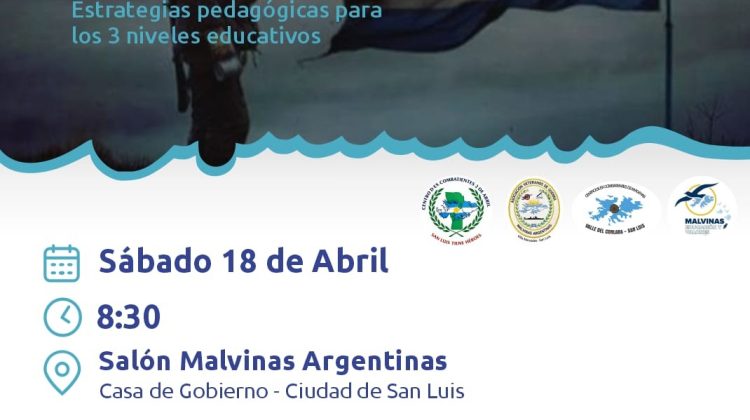 San Luis prepara la 1ª jornada de capacitación docente sobre la Causa Malvinas