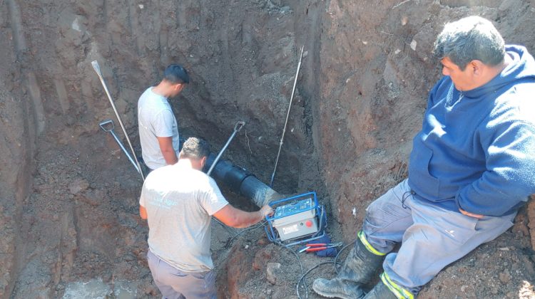 San Luis Agua reparó ramales de los acueductos San Luis y Nogolí