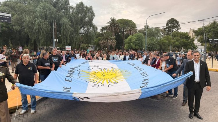 San Luis honró a sus héroes con misa, retreta y caminata en el 44° aniversario de Malvinas