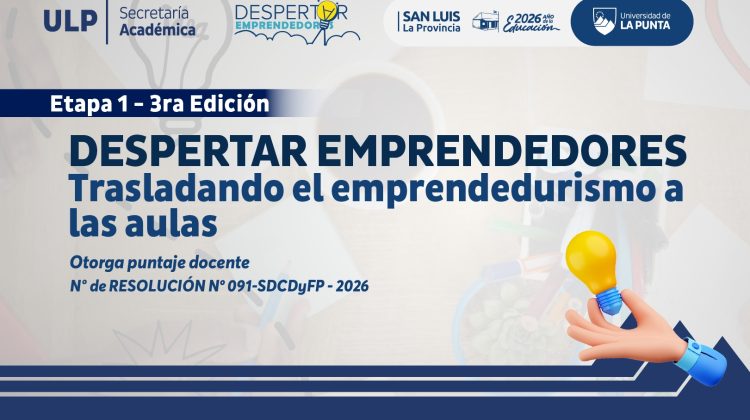 Lanzaron la 3ª edición de la capacitación ‘Despertar Emprendedores’