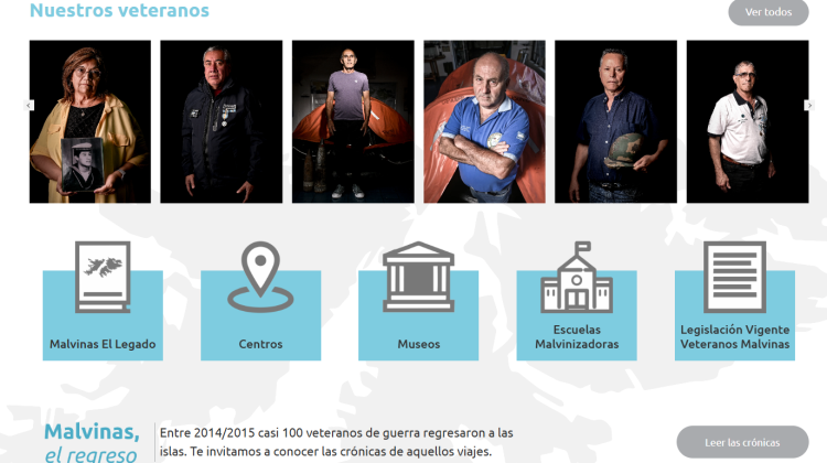 Todo lo qué tenés que saber sobre Malvinas en un único sitio web