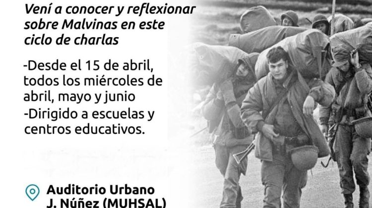 Continúa en el Muhsal el ciclo de charlas ‘Voces de Malvinas’