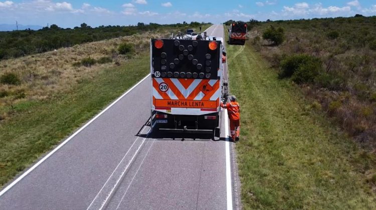 El Gobierno renovará la demarcación en más de 70 kilómetros de la ruta provincial N°20