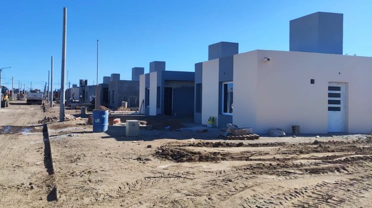 Las viviendas más avanzadas en la ciudad de San Luis ingresan en etapa de terminaciones