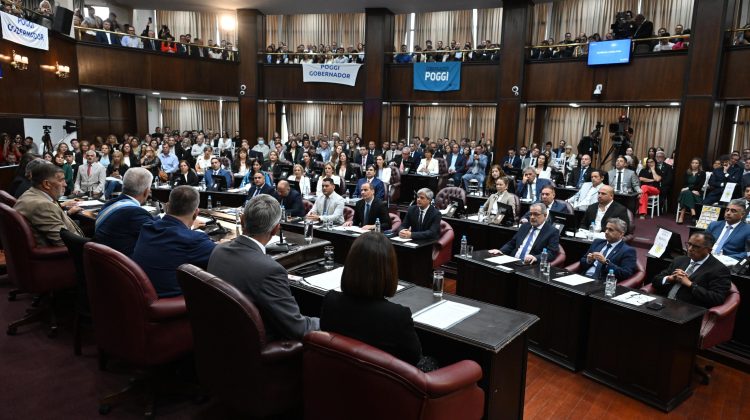 El gobernador Poggi destacó los beneficios del Boleto Educativo y del plan TUBI