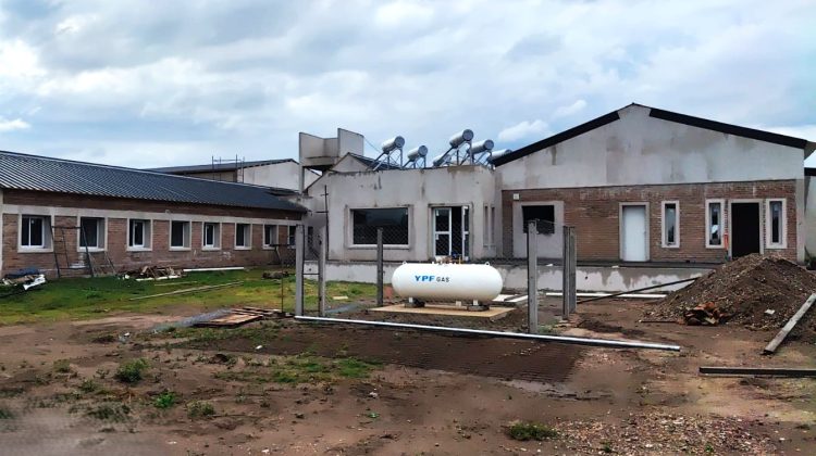Avanza la etapa de terminaciones e instalaciones en el Centro de Deshabituación de La Toma