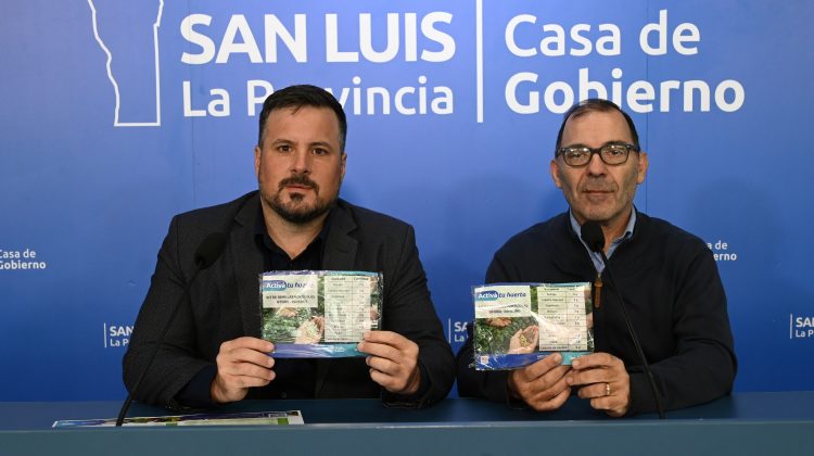 Lanzaron la 4° edición de ‘Activá tu Huerta’ con entregas de semillas y capacitaciones