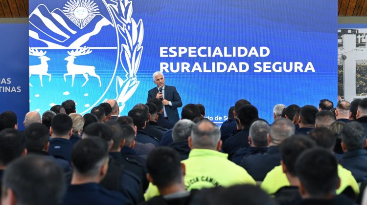 El Gobierno puso en marcha la especialización ‘Ruralidad Segura’ e invirtió en móviles policiales