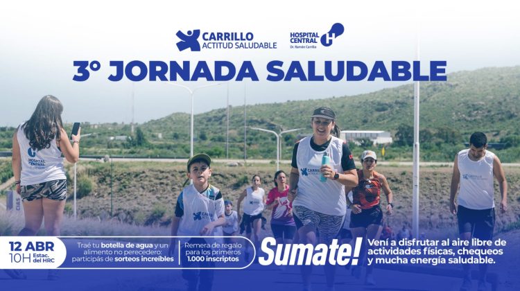 Anunciaron la 3° Jornada Saludable del Hospital Carrillo