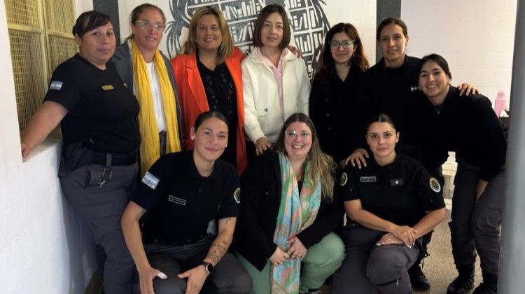 Realizaron un conversatorio con personal femenino del Servicio Penitenciario