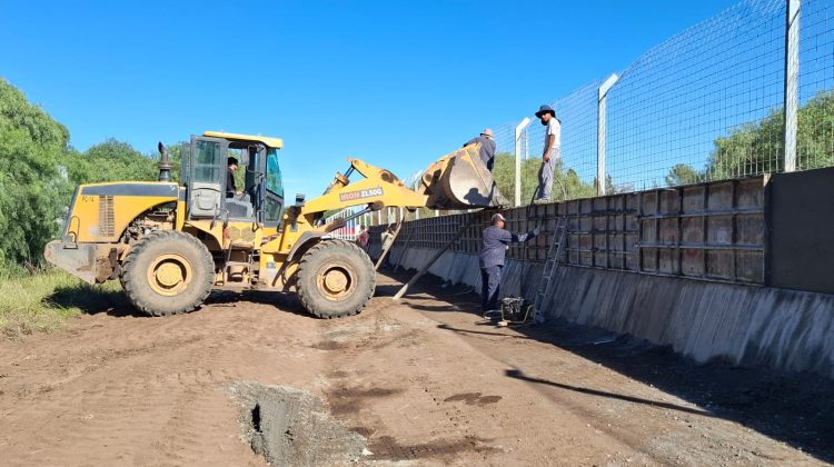 Avanza el cierre perimetral del Parque Industrial Norte de San Luis