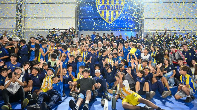 Juventud Unida Universitario inauguró las remodelaciones de su playón deportivo