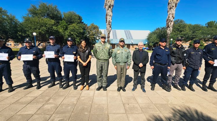 Gendarmería Nacional capacitó a policías de San Luis en uso de drones de alta prestación