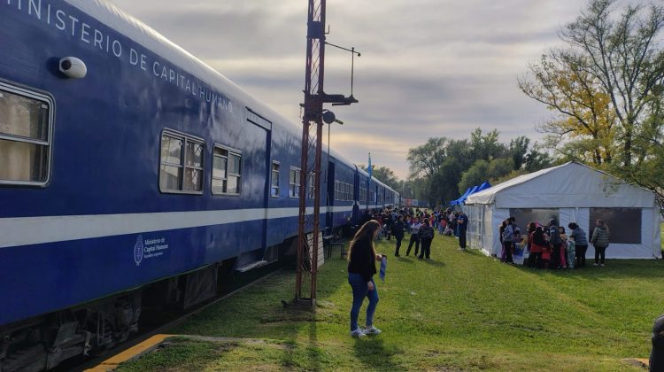 El Tren de Capital Humano brindará atención en Villa Mercedes hasta el viernes 24