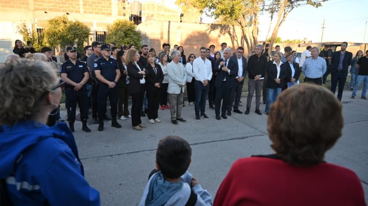 El Gobierno fortaleció la seguridad en el barrio Campaña del Desierto con Alarma Ciudadana
