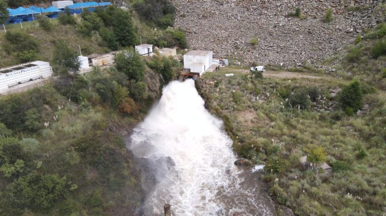 Ejecutarán aperturas de válvulas preventivas ante las posibles precipitaciones