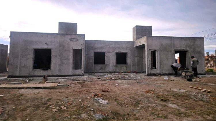 Las viviendas de Villa Mercedes progresan en múltiples frentes activos de obra