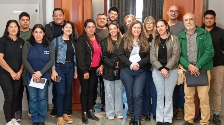 Empleados municipales del interior se capacitaron en gestión digital con el sistema Tramix