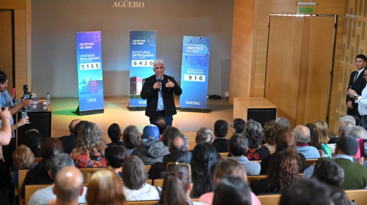 Más familias del Valle del Conlara accedieron a la escritura de sus viviendas