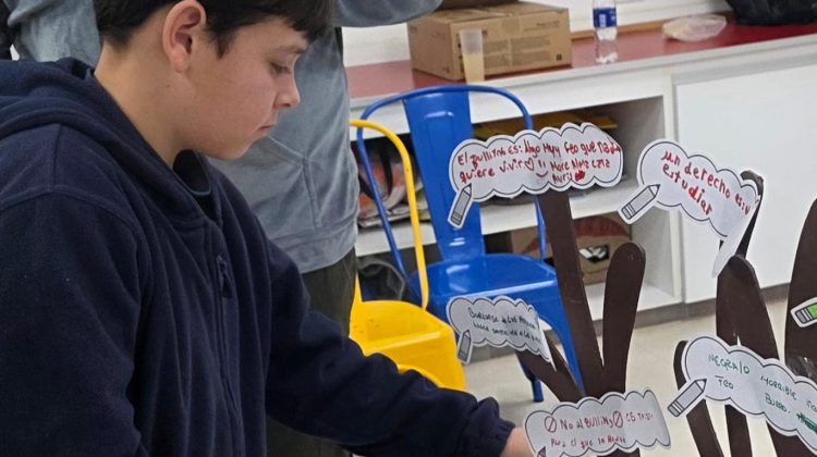 Brindaron una charla de Derechos Humanos en una escuela de la capital sanluiseña