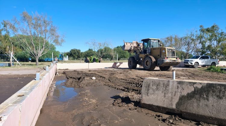 Avanza el cierre perimetral en el sector sudoeste del Parque Industrial Norte
