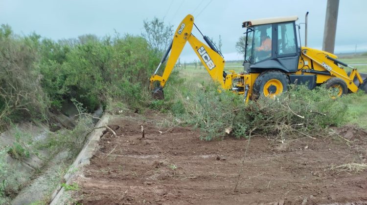Optimizaron 3.000 metros del canal matriz del sistema Renca-Santa Rosa