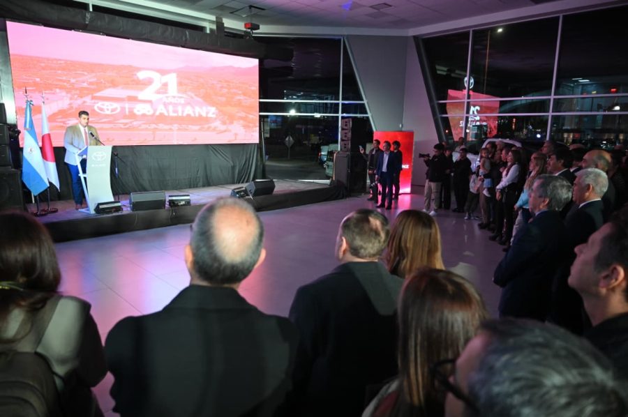 Poggi destac&oacute; la inversi&oacute;n y el crecimiento de Toyota Alianz