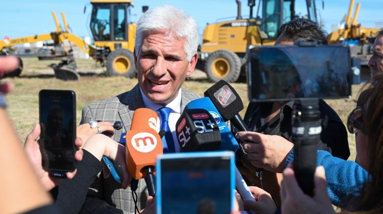 Poggi destacó el impacto de la obra pública, el impulso al empleo y la inversión privada