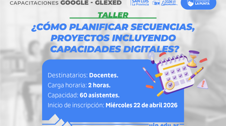 La ULP dictará un taller sobre planificación de proyectos digitales