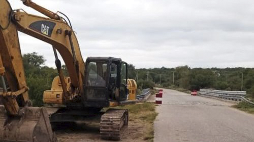 La Provincia intervendrá el puente de la ruta Nº5 y un sector erosionado en la ruta Nº18