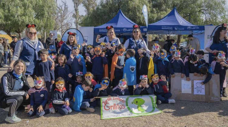 Presentaron ‘Ecocuentos’ en los festejos de la Semana de los Jardines