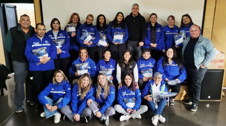 Entregaron indumentaria a preventores de los departamentos Chacabuco y Junín