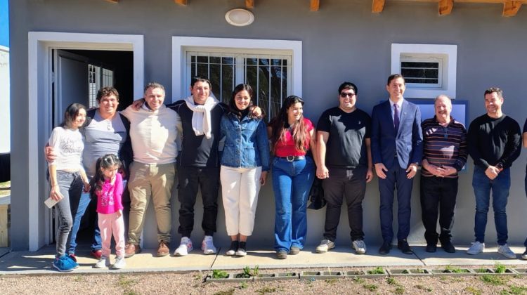 Las familias de Concarán serán las primeras que tendrán su casa por autoconstrucción