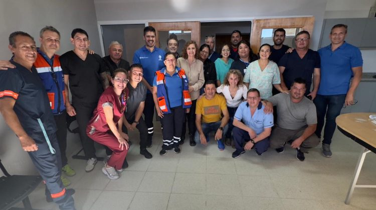 Dieron una capacitación sobre movilización segura de embarazadas y puérperas