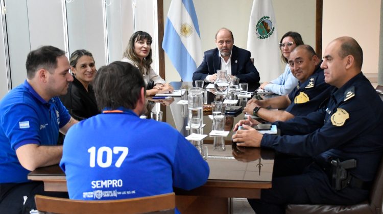 El Gobierno de San Luis coordina el operativo para la Fiesta Patronal de Santa Rita de Casia