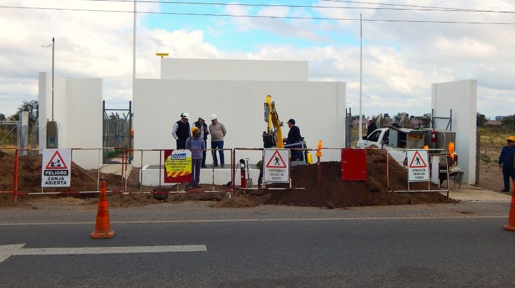 La planta reguladora de gas en la zona sur se acerca a su puesta en funcionamiento