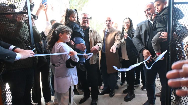 Quedó inaugurado el nuevo salón de usos múltiples del barrio Campaña del Desierto